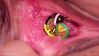 Сучки с острыми кнопками в пизде в нарезке